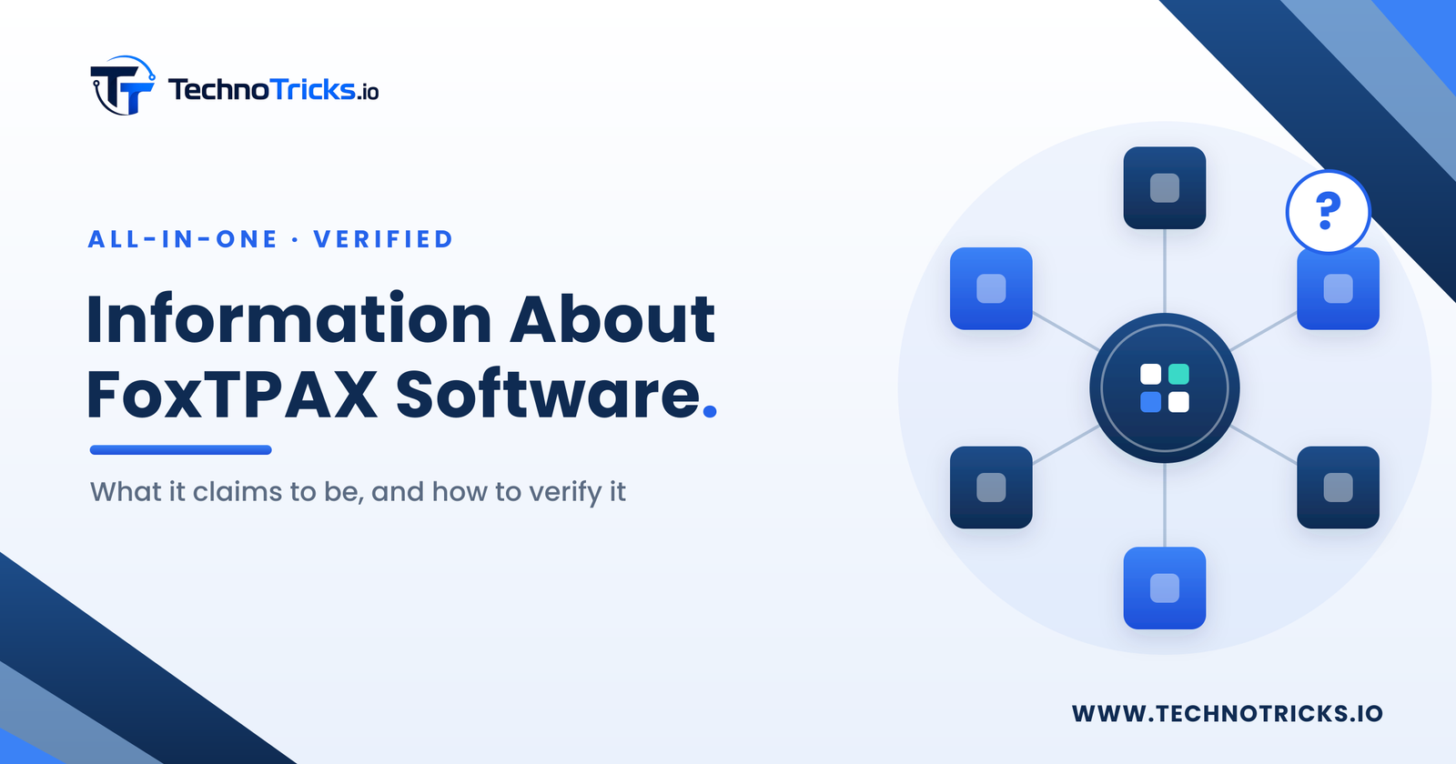 information About FoxTPAX Software