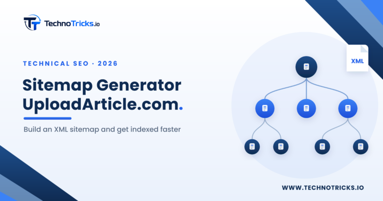 Sitemap Generator UploadArticle.com